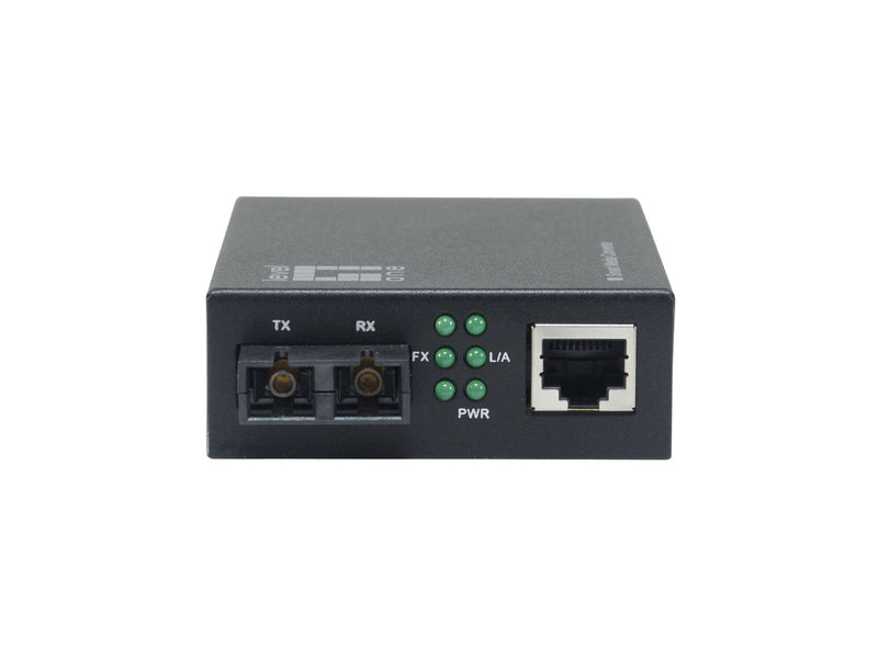 Levelone Media Convertidor RJ45-SC Ge Mm Smart 850NM 500M