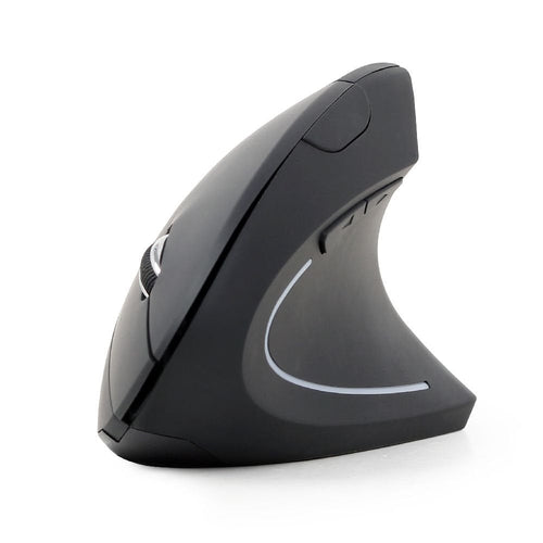 Gembird Mouse Ergonomico Wireless Black 6 Buttons — image 1