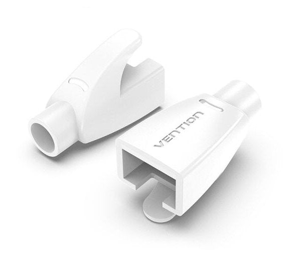 Vention Case Protectora RJ45 (100 And White Case Protectora RJ45/ 100 Units/ White