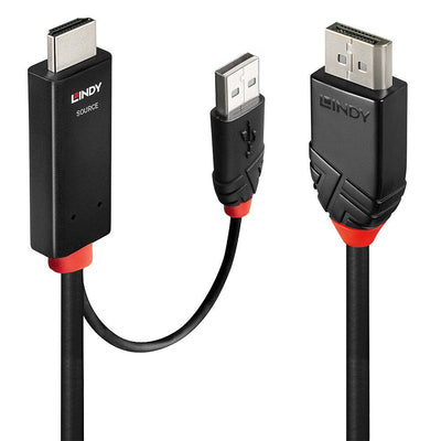Lindy 1M Cable Adapter HDMI a DisplayPort — image 1