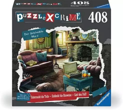 Ravensburger Puzzle X Crime: Asesinato Superdotados 264 Pieces 17562 — image 1