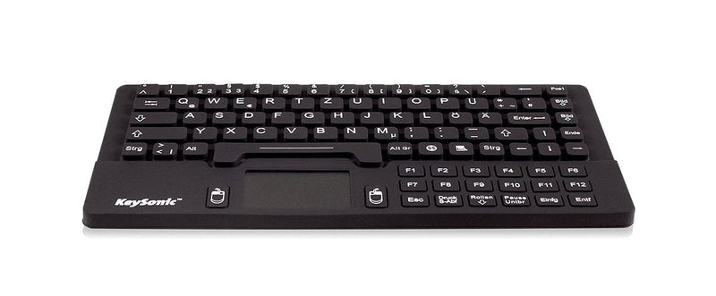 Keysonic Keyboard German KSK-5031IN USB Qwertz Black