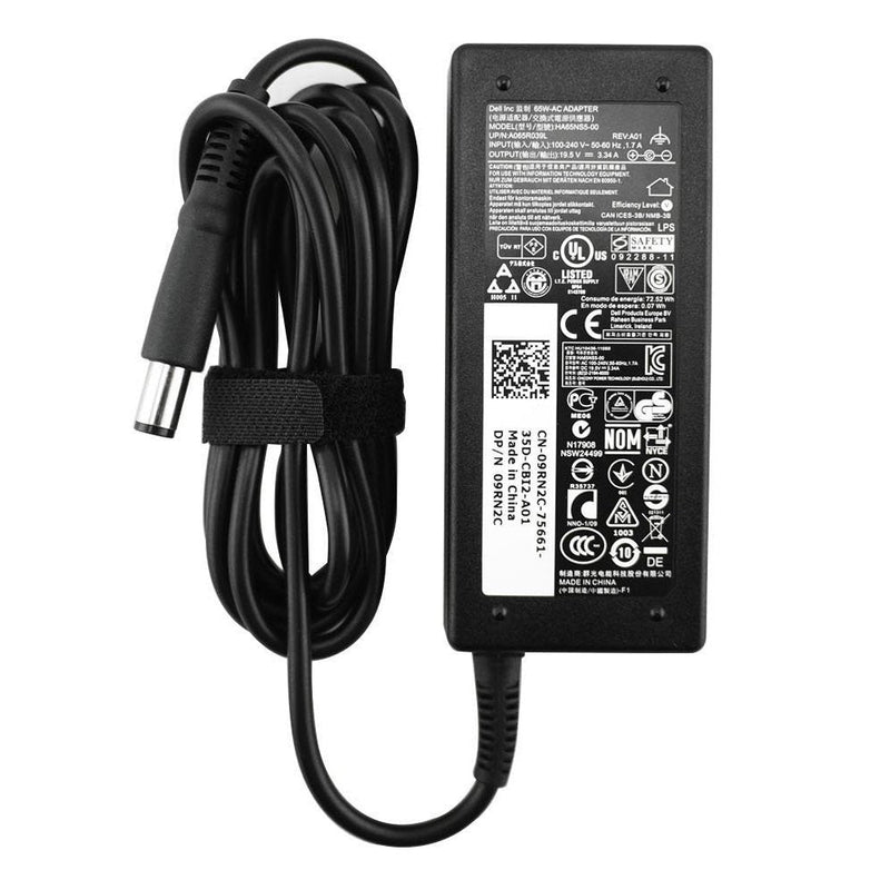 Dell Charger 19.5V 4.62A 90W With Cable Power Dell Replacement For YY20N, WK890, PA-10 P2PCP
