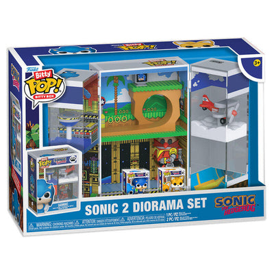 Figure Bitty Pop Boxes Sonic The Hedgehog Sonic 2 Diorama Set — image 1