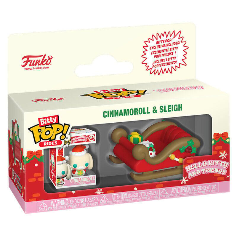 Figure Bitty Pop Ride Cinnamoroll And Sleigh