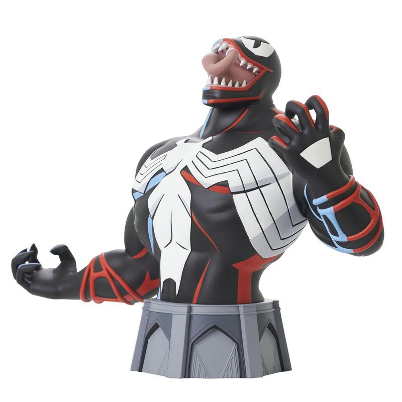 Figure Busto Diamond Collection Marvel Animated Venom Mini Busto
