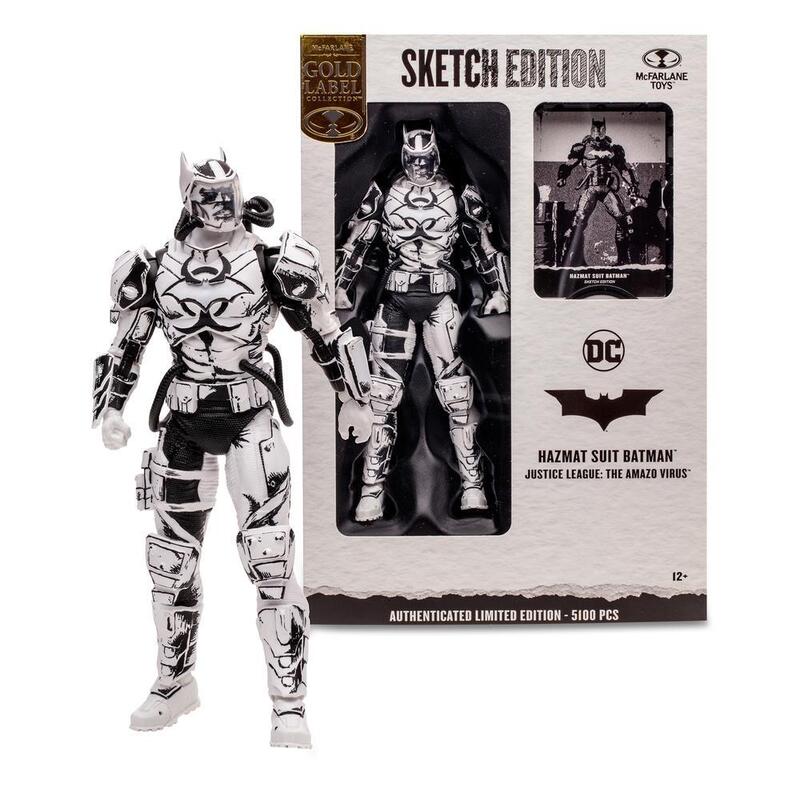 Figure Mcfarlane DC Multiverse Hazmat Suit Batman 17CM