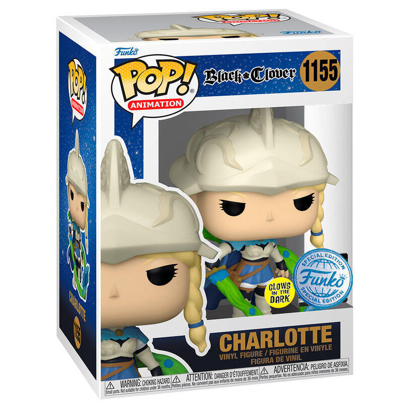 Figura Pop Negro Clover Charlotte Exclusive