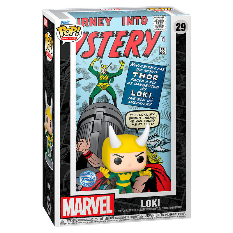 Figura Pop! Comic Cover Marvel Loki Exclusive