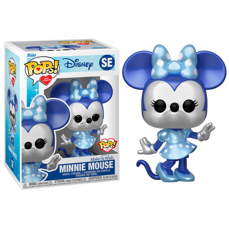 Figura Pop Disney Make a Wish Minnie Ratón Metallic