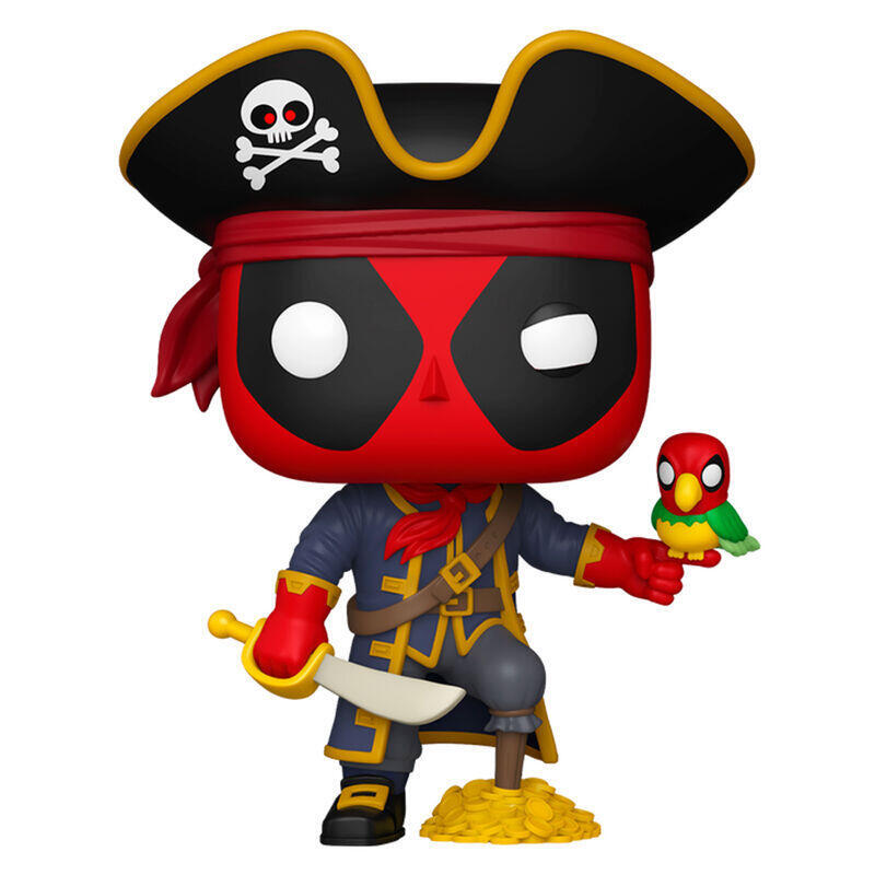 Figura Pop Plus Marvel Deadpool - Deadpool As Long John Plata