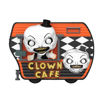 Figure Pop Rides Super Deluxe Terrifier 2 Art With Clown Cafe — image 1