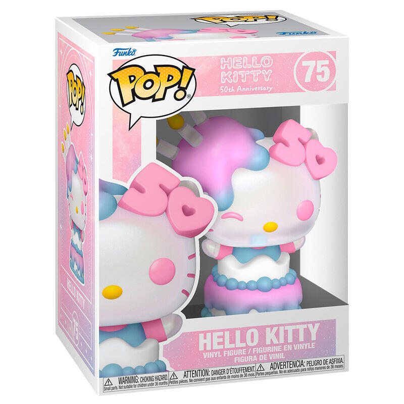 Figura Pop Sanrio 50TH Anniversary Hello Kitty