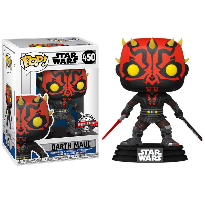 Figure Pop Star Wars Darth Maul With Saber Exclusive