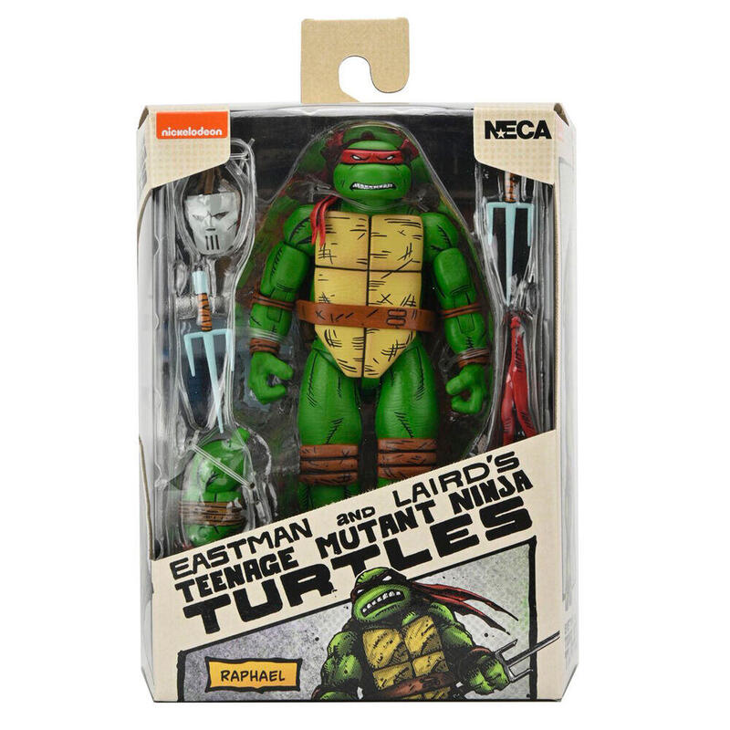 Figura Raphael Mutant Ninja Tortugas Ninja 18CM
