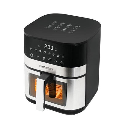 Esperanza Fryer EKA003 Without Grasa 5L, 1400W Inox — image 1