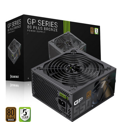 Gamemax Power Supply Gp 550B 550W Bronze No Modular — image 1