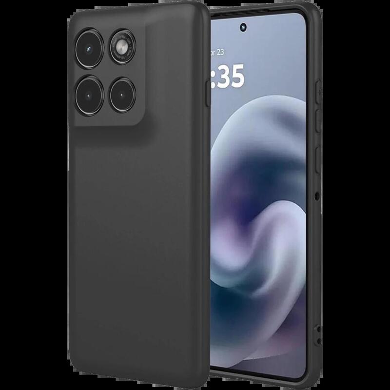 Case Motorola G77/G67 Square Liquid Premium Black