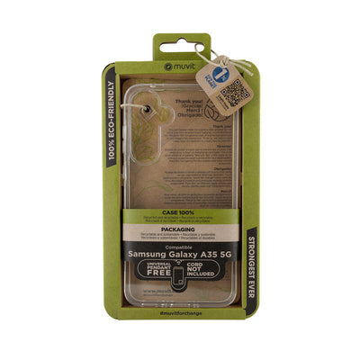 Muvit Case Recycletek Samsung Galaxy A35 5G Transparent — image 1