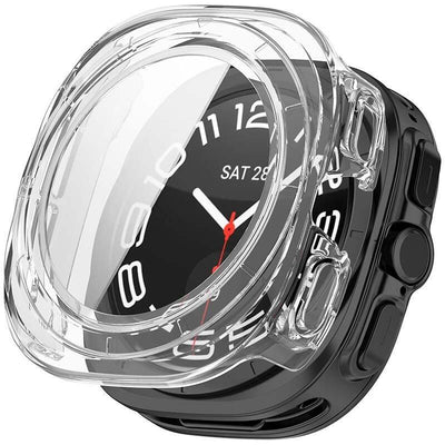 Case PC + Glass Tempered Samsung Galaxy Watch Ultra 47MM Transparent — image 1