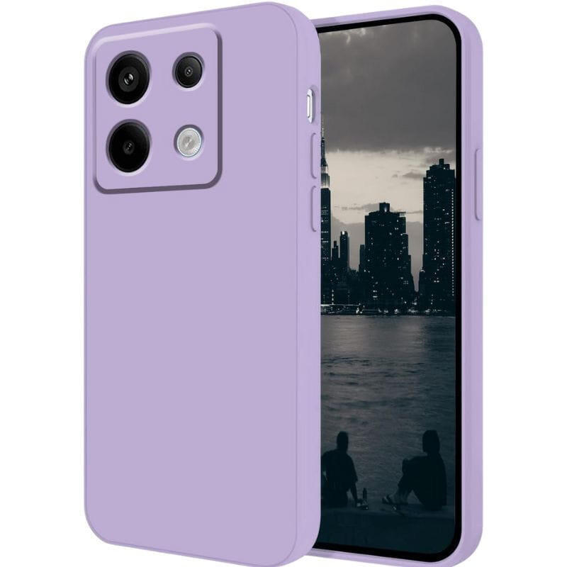 Case Xiaomi Redmi Note 14S 4G Square Liquid Premium Lavanda