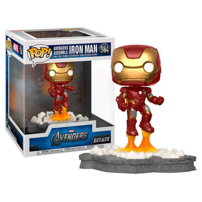 Funko Pop Deluxe Marvel Vengadores Iron Man Assemble 45610 — image 1