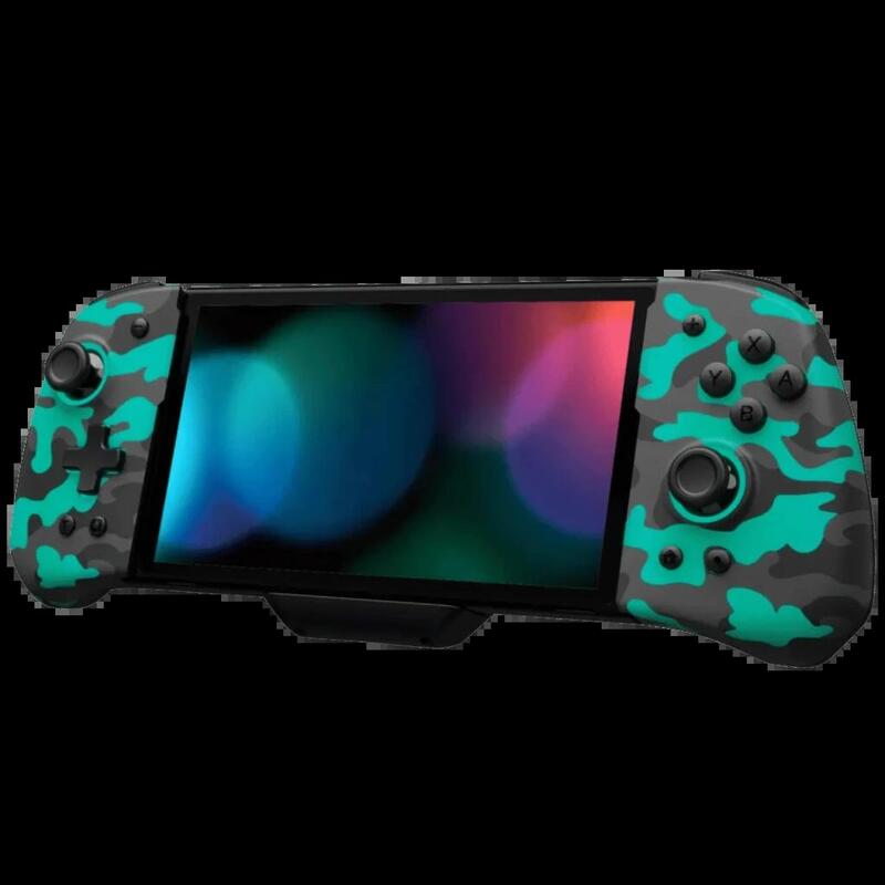 Funlab Luminpad Wireless Gripcon Camuflaje Black Switch/Switch OLED Buttons Programables Controller Wireless