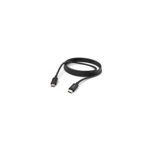 Hama USB Cable -c - Length 1M - USB-C a USB-C - 480 Mbit/S - 60W - Black — image 1