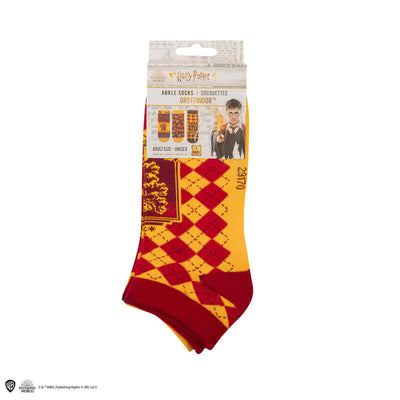 Harry Potter Socks 3 Units Tobillo Gryffindor — image 1