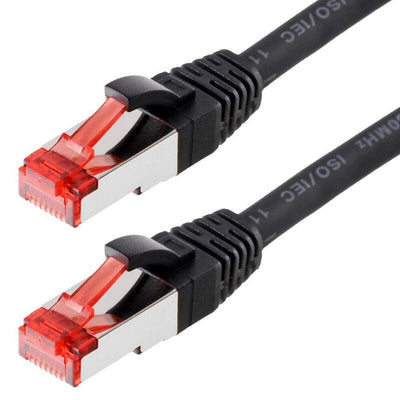 Helos Network Cable S/FTP CAT.6 Black 10,0M — image 1