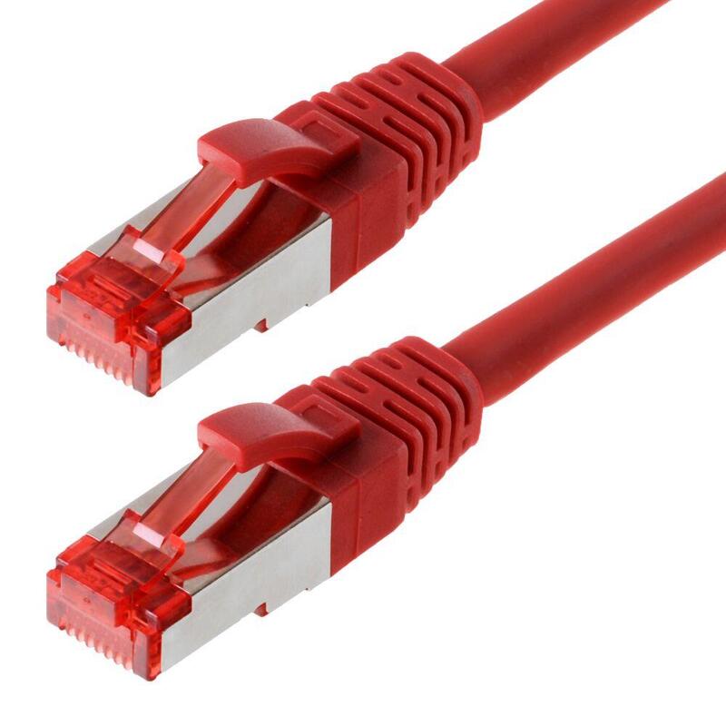 Helos Network Cable S/FTP CAT.6 Red 5,0M