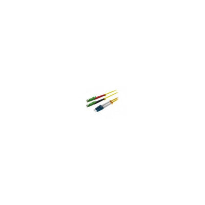 Helos Lwl Network Cable E2000® Apc (lsh)/Lc Duplex 9/125?M OS2 Yellow 7,5M — image 1