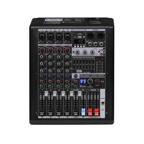 Hlc 4 MK2 - Mikser Analogowy Z Usb, MP3, Bluetooth, Phantom, Procesor Dsp — image 1