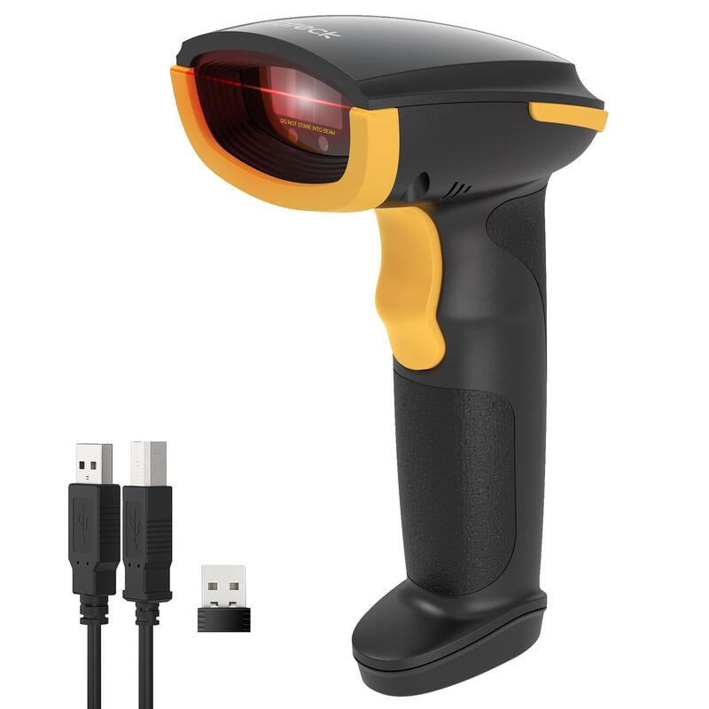 Inateck Scanner Codes Barcodes BCST-24 Black Kit Wireless 1D Ccd