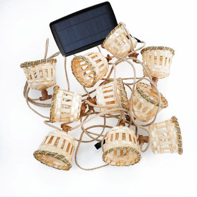 Garden Aurora Garland Solar Yute — image 1