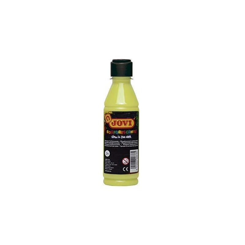 Jovi Témpera Fosforescente Bottle 250ML Yellow
