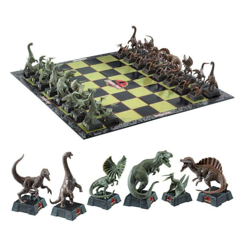 Set Ajedrez Dinosaurios Jurassic Park