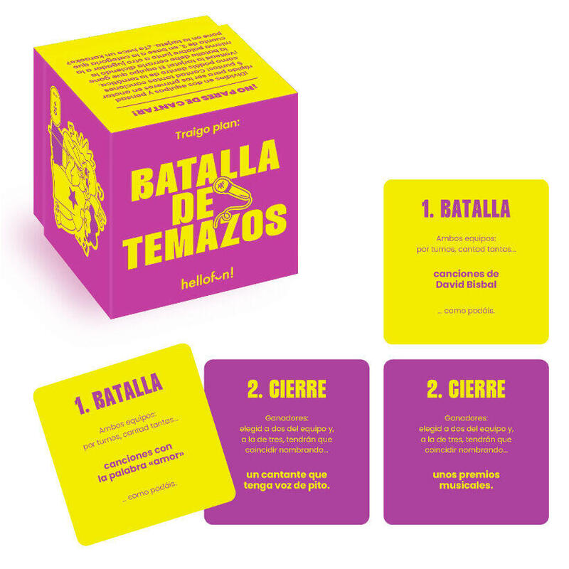 Set Batalla Temazos Spanish