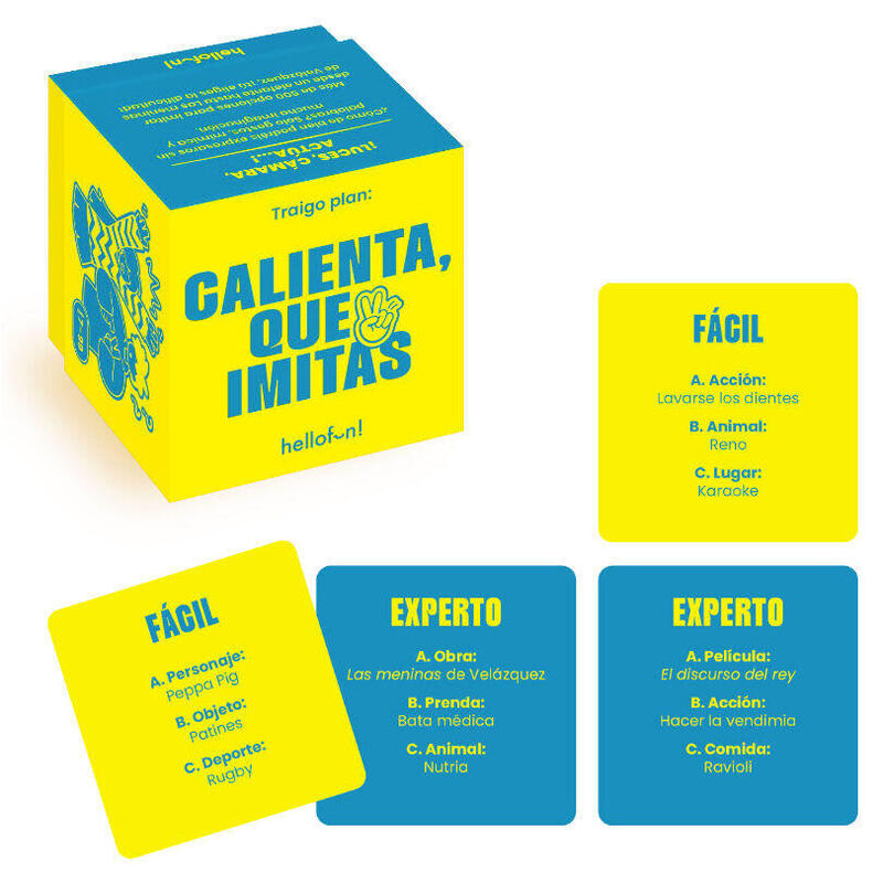 Set Calienta Que Imitas Spanish