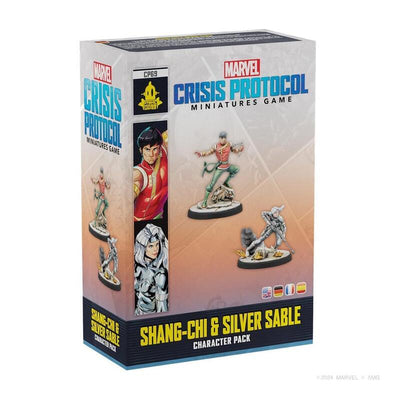 Set Of Desk Marvel Crisis Protocol Shang Chi & Silver Sable Edad Recomendada 14 Years — image 1