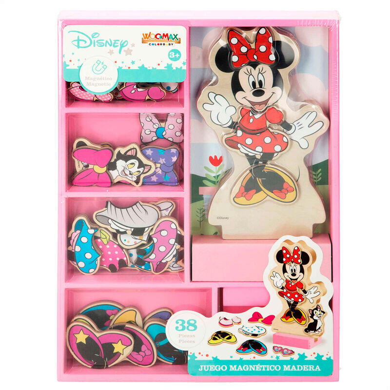 Set Magnetic Madera Vestidos Minnie Disney