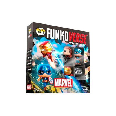 Set Desk Espaol Pop Funkoverse Marvel 4FIG — image 1