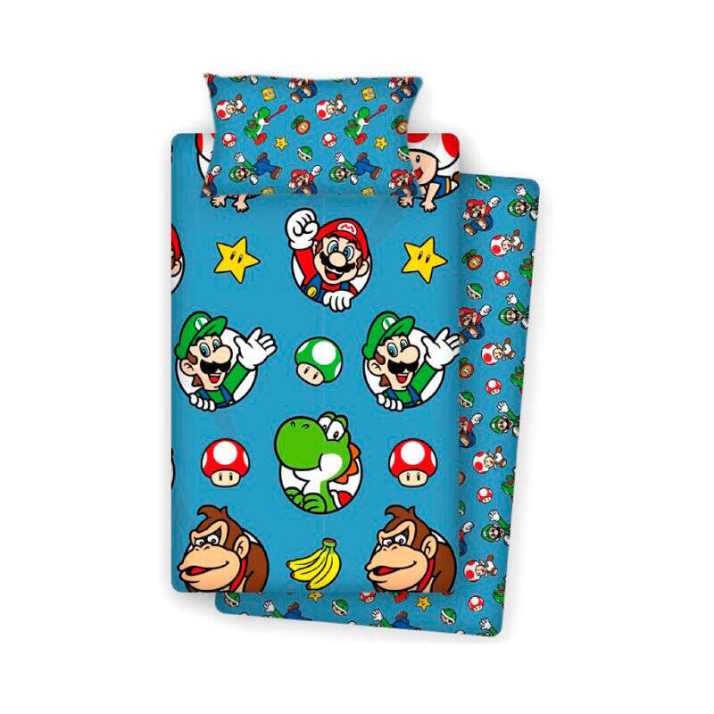 Set Bed Sheets Super Mario Bros 90CM