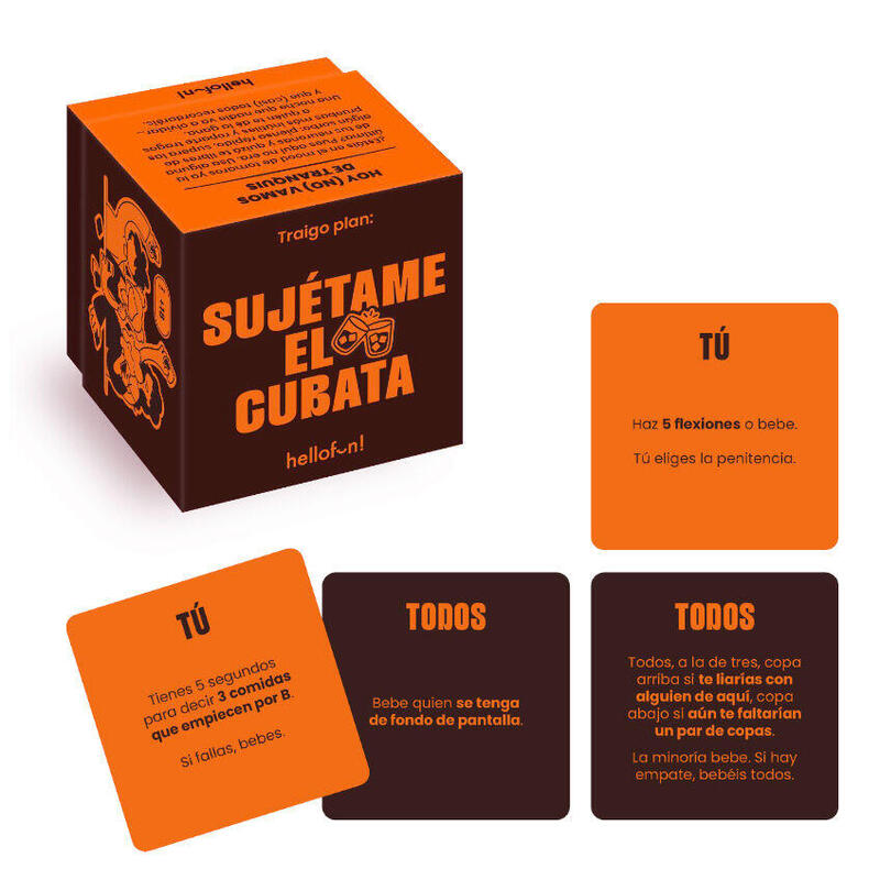 Set Sujetame Cubata Spanish