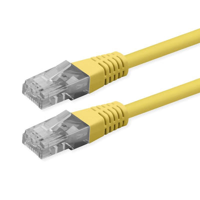Roline Kab Network Cable CAT.6 Class And UTP PoE Yellow 1M — image 1