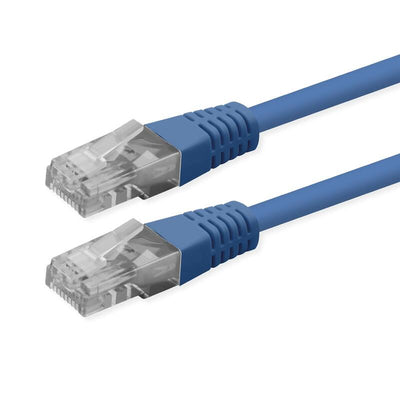 Roline Kab Network Cable CAT.6 Class And UTP PoE Blue 0,5M — image 1
