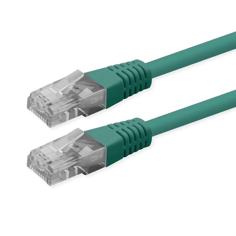 Roline Kab Network Cable CAT.6 Class And UTP PoE Green 2M