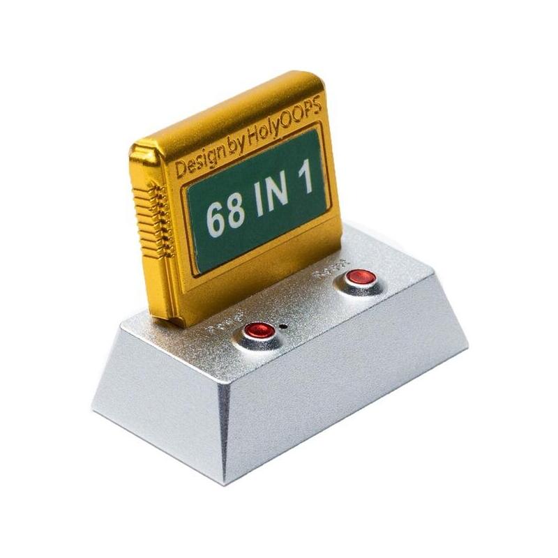 Keychron Computer Aluminium Keycap Artesanal, Silver/Gold