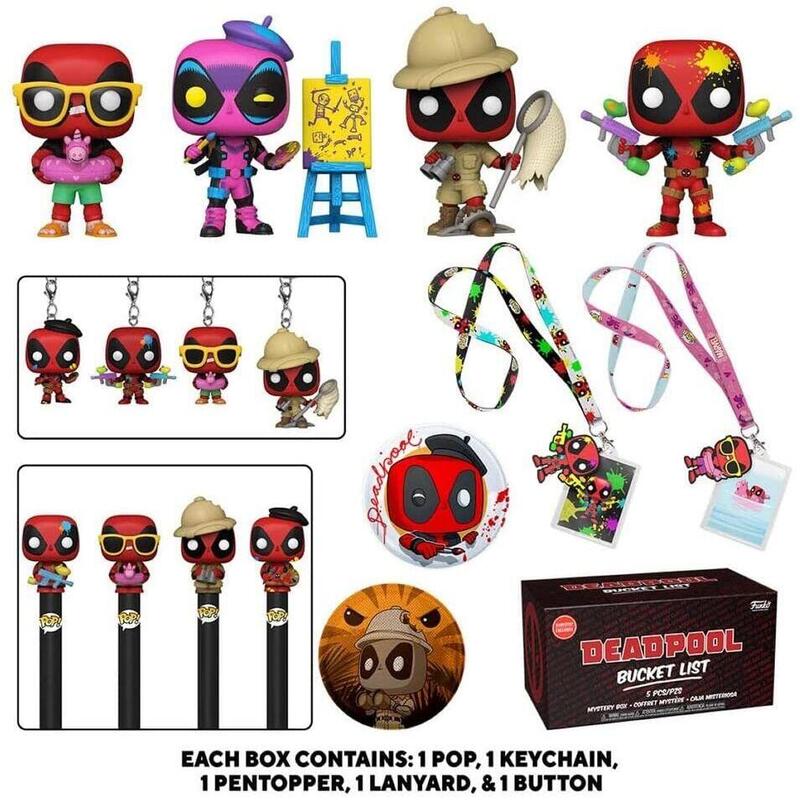 Kit Mistery Caja Marvel Deadpool 2021