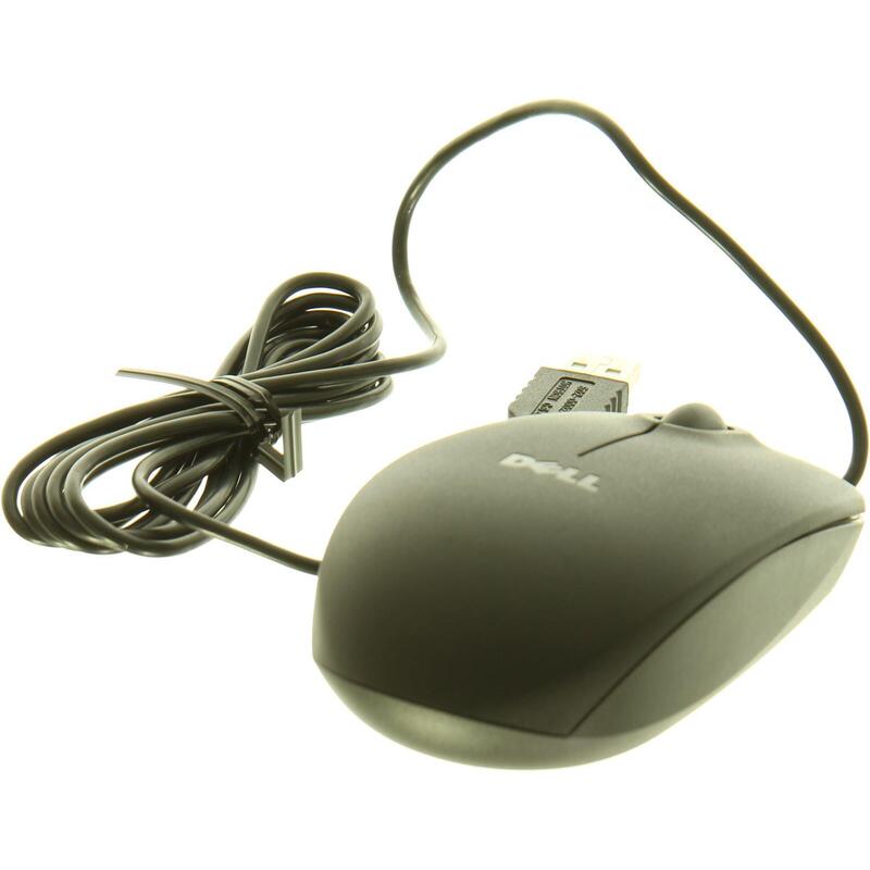 Kit Mouse, Usb, 3 Buttons, Optical, Black 11D3V,